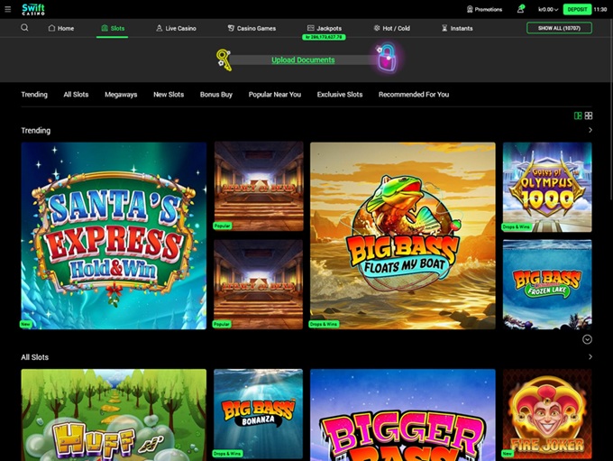 Swift Casino screenshot 2