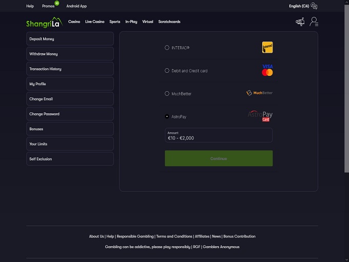 ShangriLa Live Casino screenshot 3