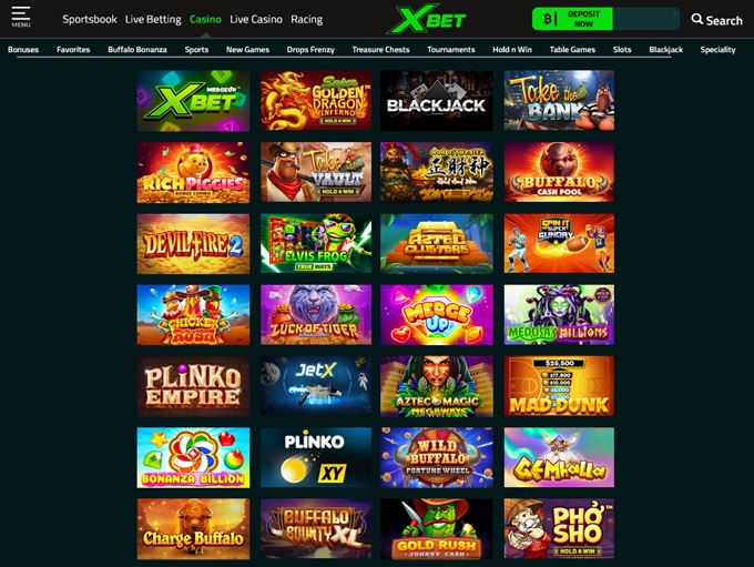 Xbet Casino screenshot 2