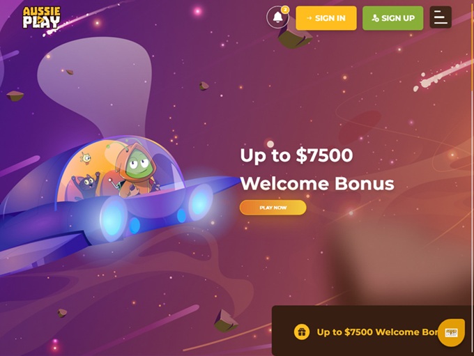 Aussieplay Casino lobby