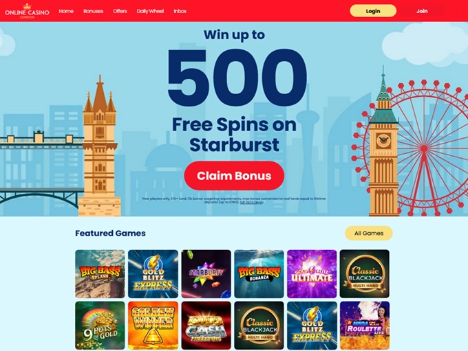 Online Casino London screenshot 1