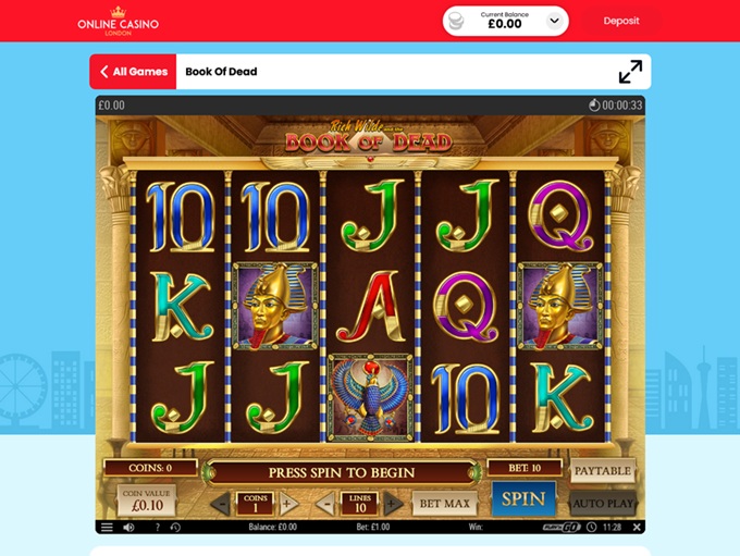Online Casino London screenshot 4