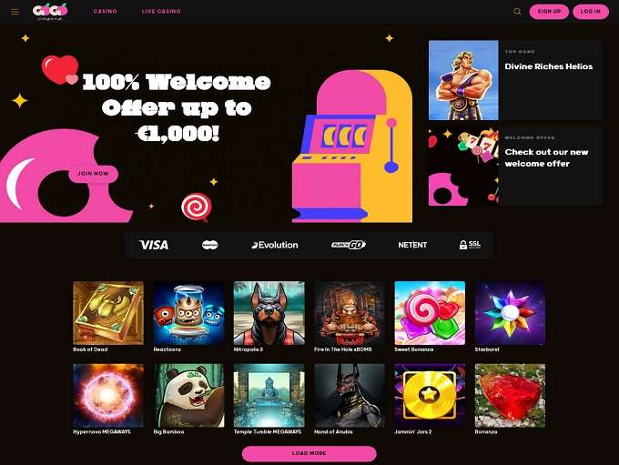 GoGo Casino screenshot 1