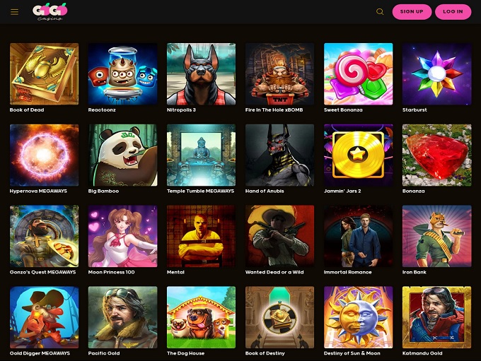GoGo Casino screenshot 2