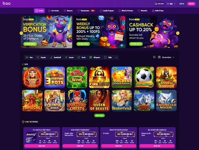 Bao Casino lobby