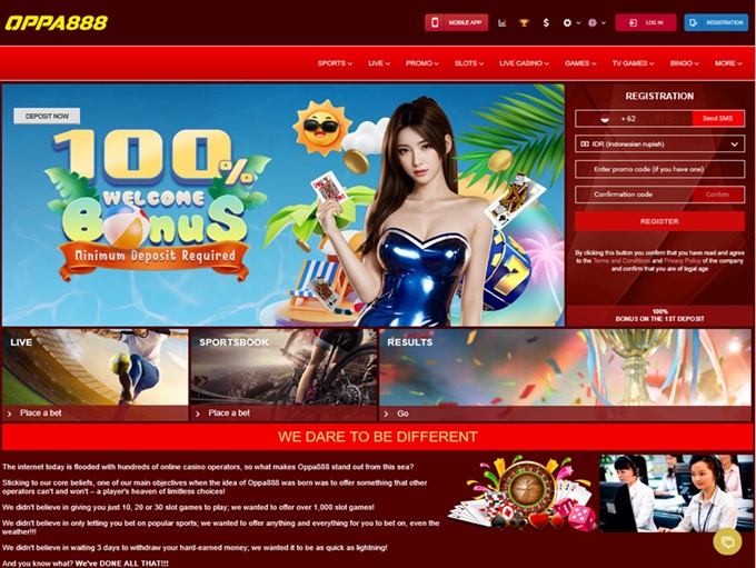 Oppa888 lobby