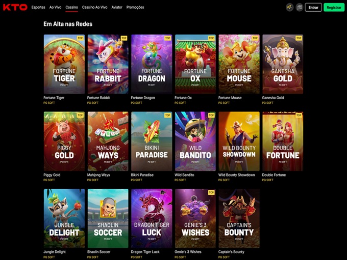 KTO Casino screenshot 2