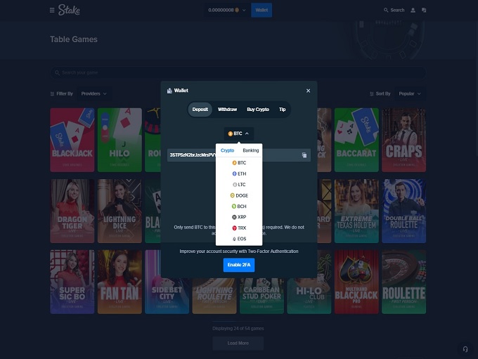 Stake Casino screenshot 3