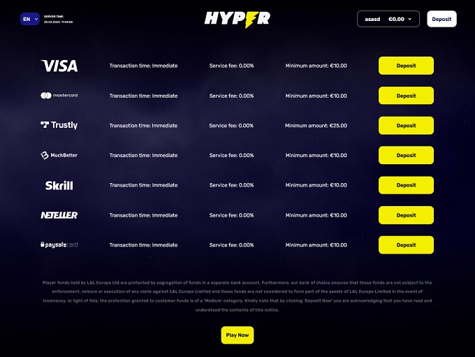 Hyper Casino screenshot 3