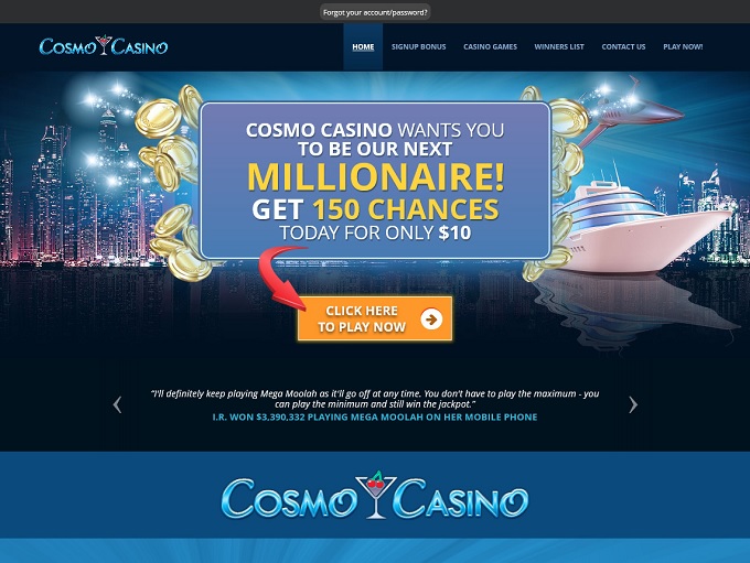 Cosmo Casino lobby
