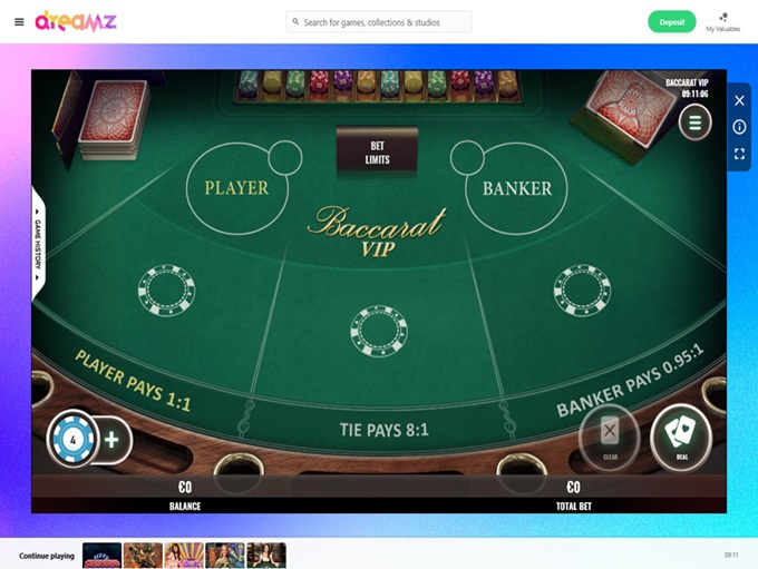 Dreamz Casino screenshot 6