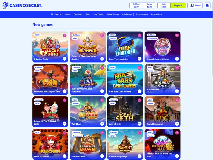 CasinoSecret screenshot 2