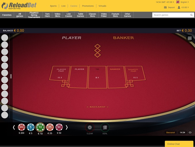 ReloadBet screenshot 6