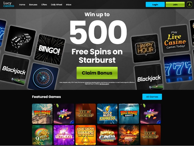 Lucy Casino screenshot 1