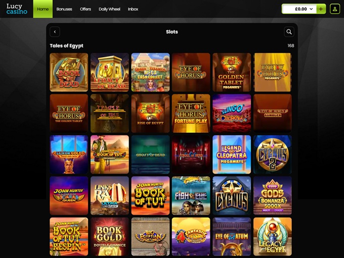 Lucy Casino screenshot 2