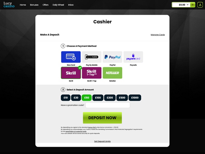 Lucy Casino screenshot 3