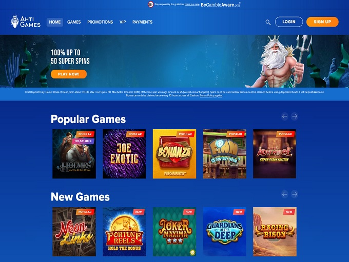 AHTI Games lobby
