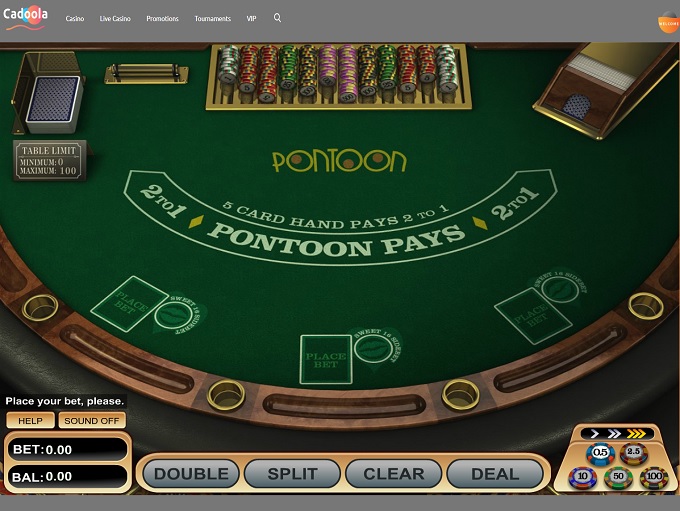 Cadoola Casino screenshot 6