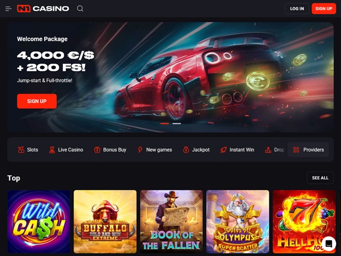 N1 Casino lobby