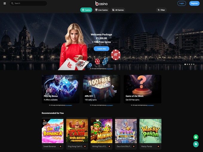 bCasino lobby
