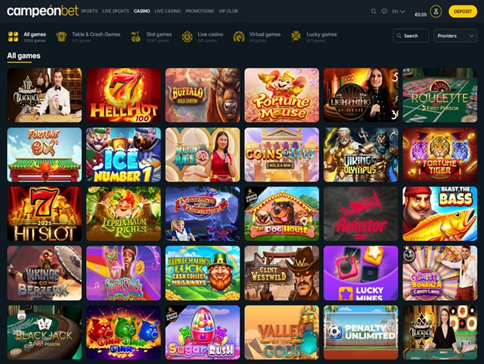 Campeonbet Casino screenshot 2