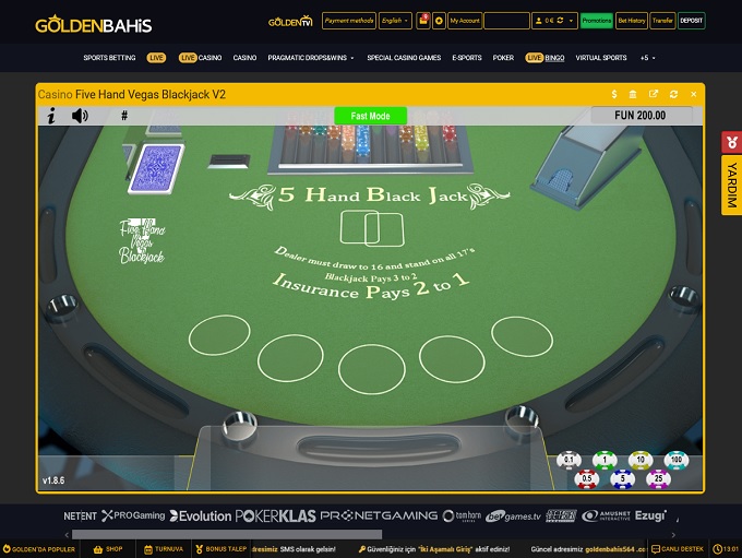 GoldenBahis Casino screenshot 6