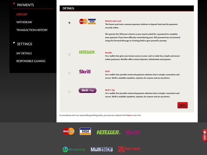 12BET Casino screenshot 3