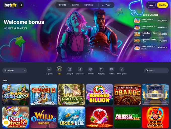 Bettilt Casino screenshot 1