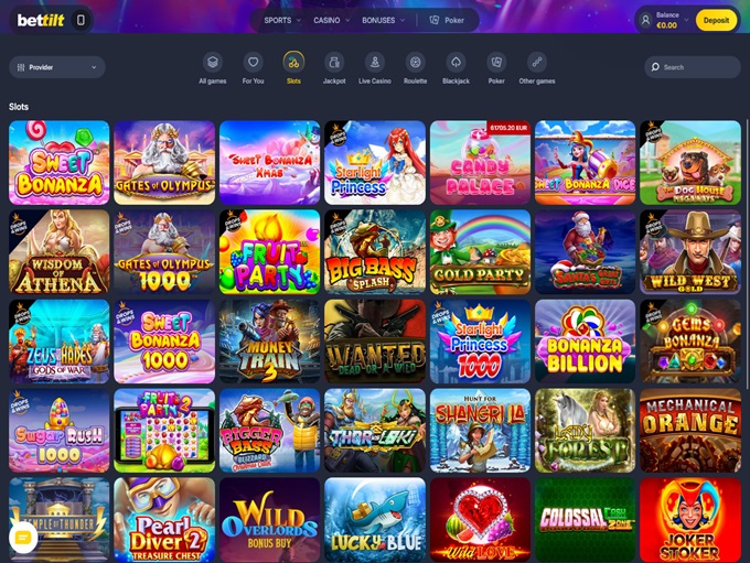 Bettilt Casino screenshot 2