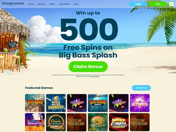 Barbados Casino screenshot 1