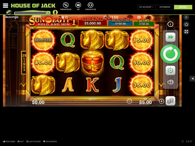 House of Jack Casino screenshot 4