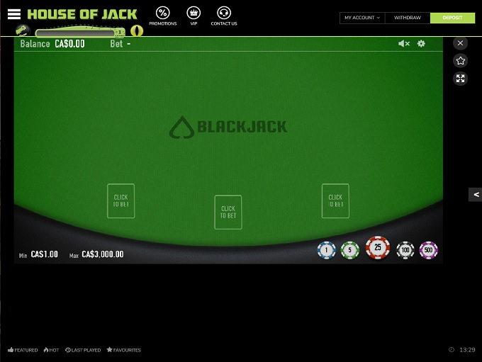 House of Jack Casino screenshot 6
