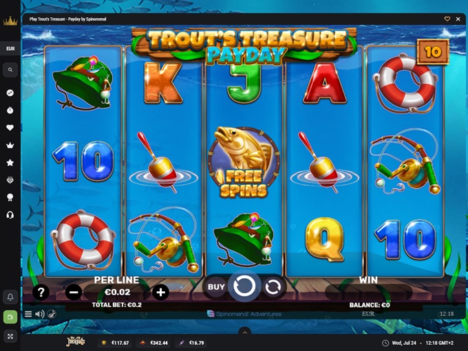 King Billy Casino screenshot 5