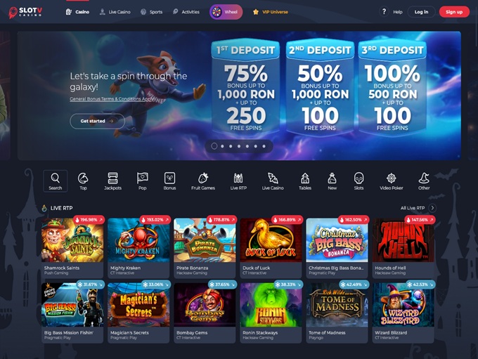 SlotV Casino screenshot 1