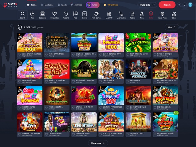 SlotV Casino screenshot 2