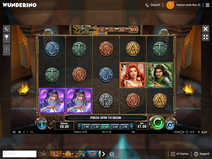 Wunderino Casino screenshot 4