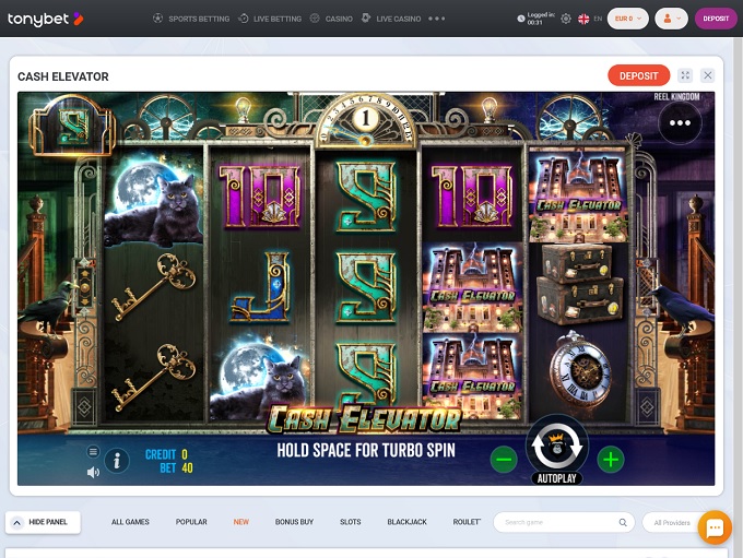 TonyBet Casino screenshot 4
