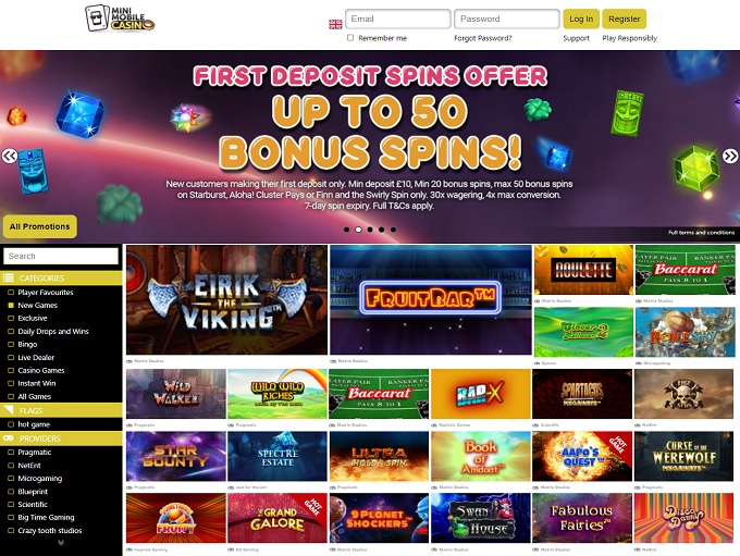 Mini Mobile Casino screenshot 1