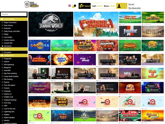 Mini Mobile Casino screenshot 2