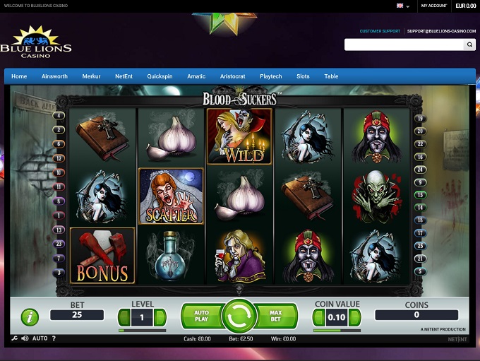 BlueLions Casino screenshot 5