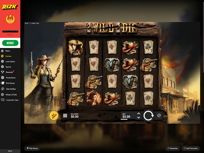 Rizk Casino screenshot 4