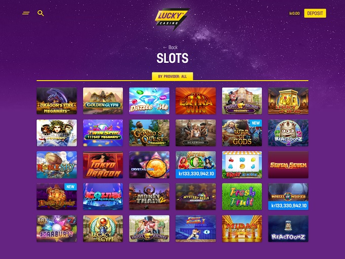 LuckyCasino screenshot 2
