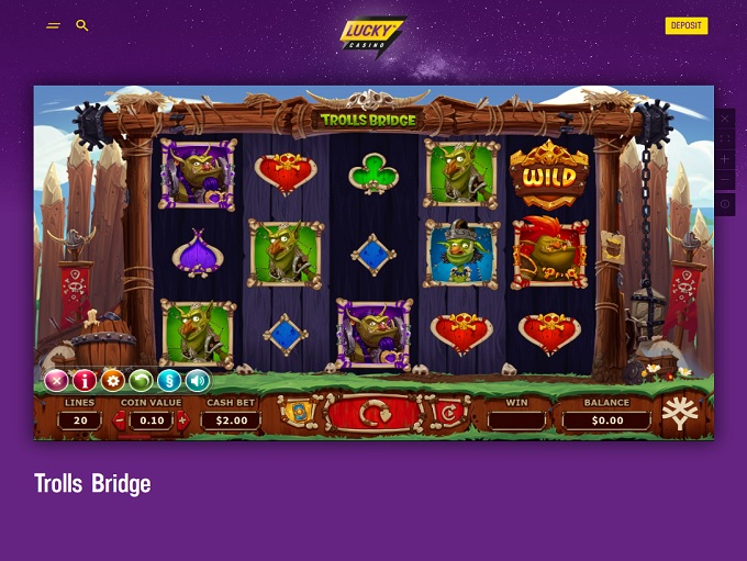 LuckyCasino screenshot 4