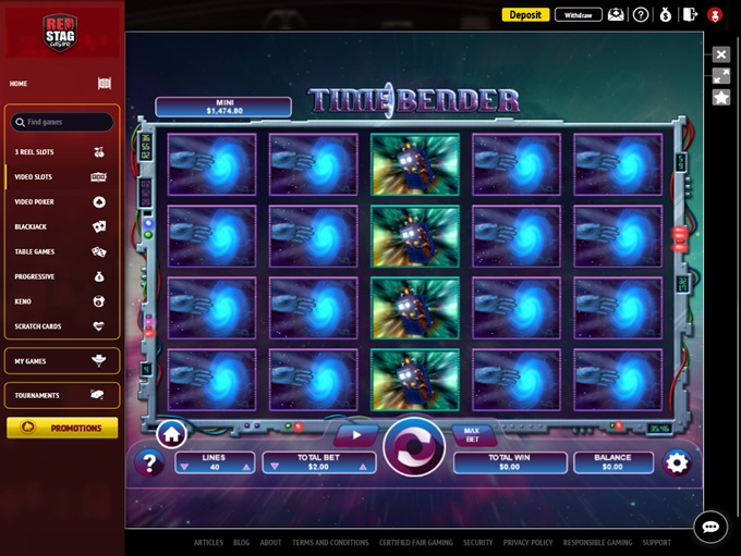 Red Stag Casino screenshot 4