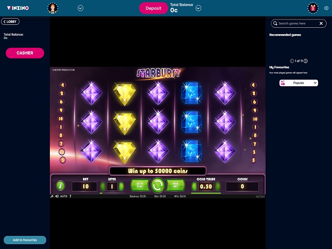Winzino screenshot 4