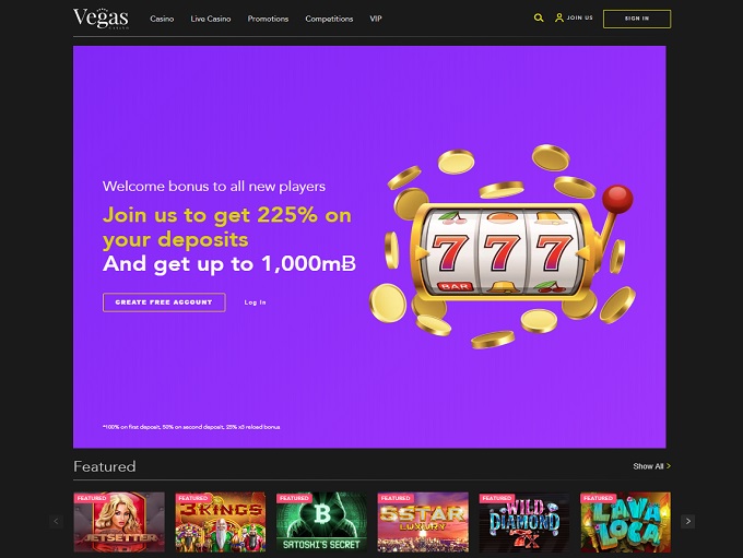 VegasCasino.io screenshot 1