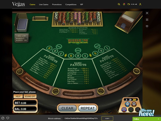 VegasCasino.io screenshot 6