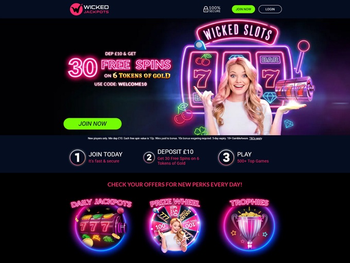 Wicked Jackpots screenshot 1