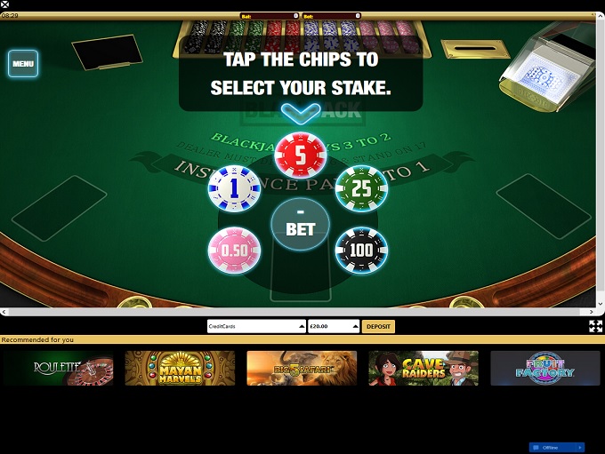 Jackpot Mobile Casino screenshot 6