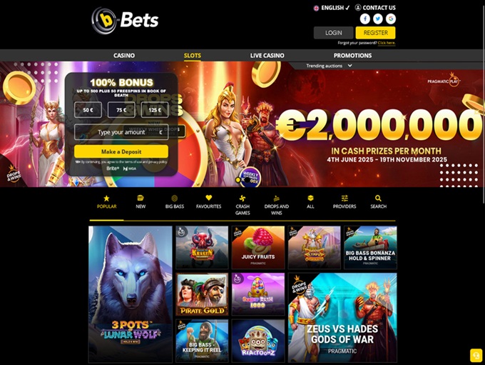 b-Bets lobby